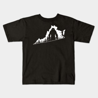 Virginia Bigfoot Kids T-Shirt